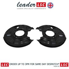 2x Rear Brake Disc Shields