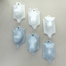 Dog, Horse And Rhino White