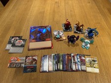 Bakugan 6x Figures and Cards Mixed Set. Bundle.