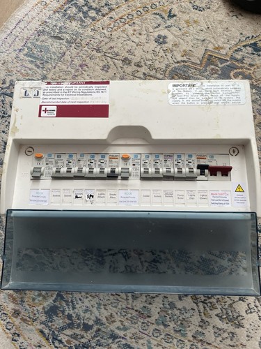 Consumer unit fuse board - consumer,