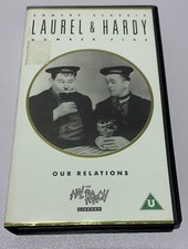 Laurel & Hardy - Our Relations  - VHS Video Tape - The Hal Roach Library