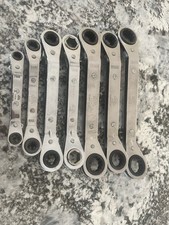 Mac Tools USA Metric 7mm - 21mm 6pt/12pt Offset Ratcheting Double Box Wrench Set