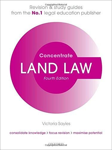 Land law concentrate - law,