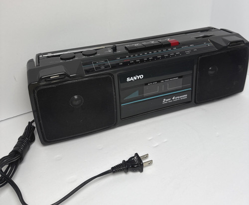 Sanyo m7024a radio cassette - m7024a,