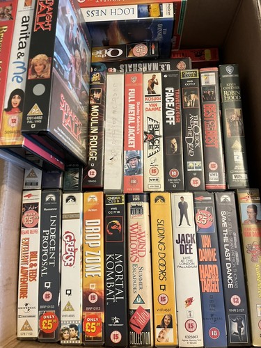 Vhs vintage old films - vhs,