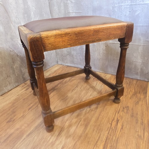 Vintage solid oak - vintage, foot