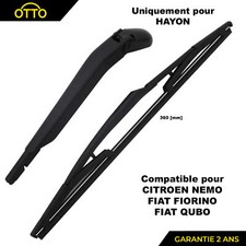 Rear Wiper Blade Arm Designed