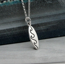 925 Sterling Silver Surfboard