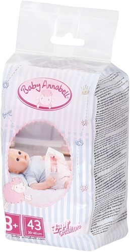 Baby annabell toy nappies - toy, 5