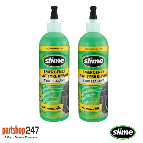 Slime flat tyre sealant car - 2x,
