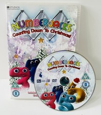 NumberJacks : Number Jacks Counting Down to Christmas UK DVD, Maths Counting VGC