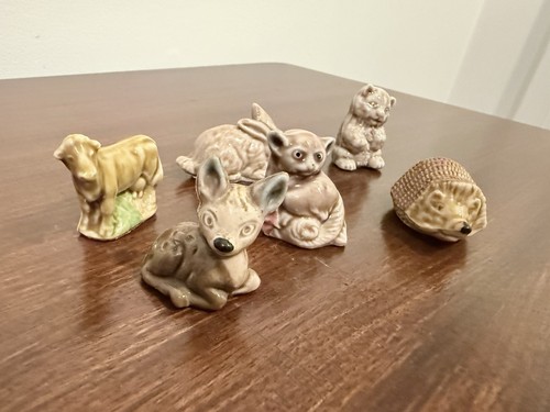 Wade whimsies animal figurines - wade,