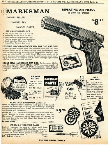 1961 print marksman - print, of