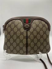 Gucci Vintage GG PVC Sherry Line Shoulder Bag Authenticity