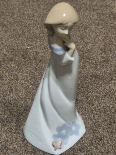 Nao lladro 1522 girl - nao, "girl