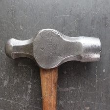 Vintage 3.5 lb Blacksmiths Ball Pain Hammer - John Shaw & Co,  Sheffield