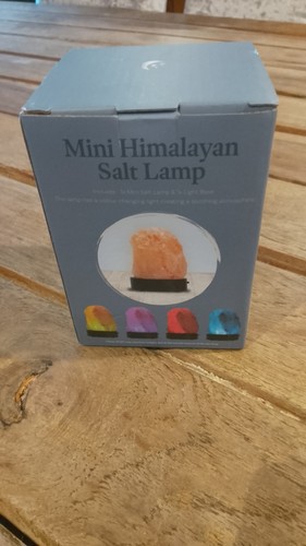 Mini himalayan salt lamp - himalayan,