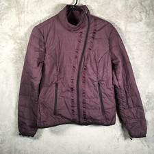 BMW Motorrad TourShell Waterproof Full Zip Jacket Plum Purple Women's Size 40