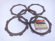 Yamaha YB100 YL2 L2G GT80 DT80 YZ50G DT50A Clutch Friction Plate 5 Pc NOS