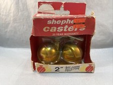 2 Vintage Shepherd Brass Ball