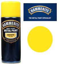 Hammerite Spray Paint Direct To Rust Aerosol Quick Drying Metal 400ML