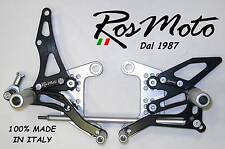 REAR FOOTRESTS REAR SETS KAWASAKI Z 750-1000 2004-2006 BLACK
