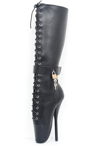 Stiletto ballet boots - , knee