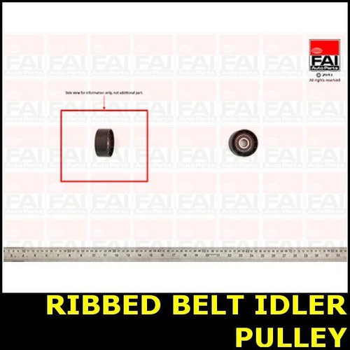 Ribbed belt idler - ribbed,