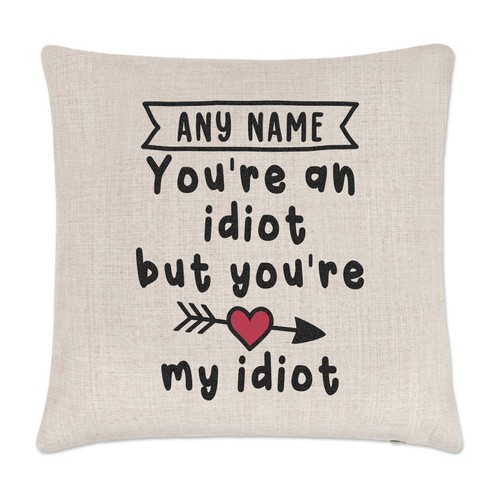 Personalised you idiot - personalised, you're