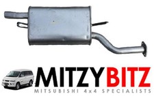 Exhaust back box silencer - exhaust, for