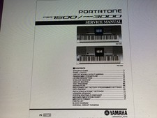 Yamaha Psr-1500 Service Manual