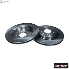 2x BRAKE DISC 19-1304 FOR