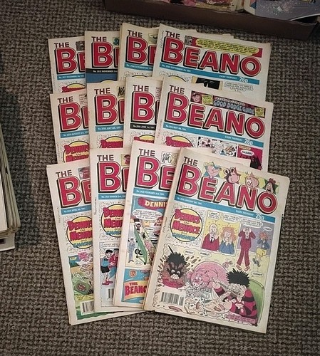 Bundle vintage beano comic - bundle,