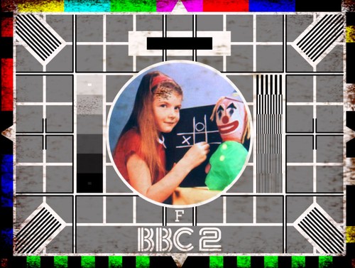 Bbc test card advertising - bbc,