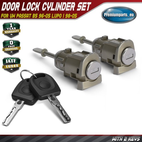 Front door lock cylinder - 2x,
