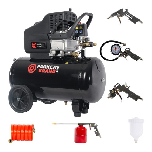50l air compressor 5 piece - air,