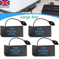 4PCS Air Wedge Pump Up Bag For Car Door Window Frame Fitting Install Shim Wedge