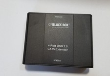 BLACK BOX IC400A 4-PORT USB 2.0 CAT5 EXTENDER (NO PSU/ CHARGER)(R1S7.3B2)