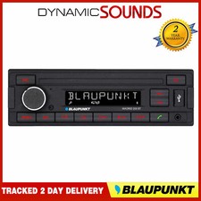 Blaupunkt Car Stereo Radio Bluetooth USB Mechless Retro OEM Look Madrid 200 BT