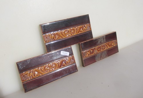 Antique ceramic border - ceramic, tile