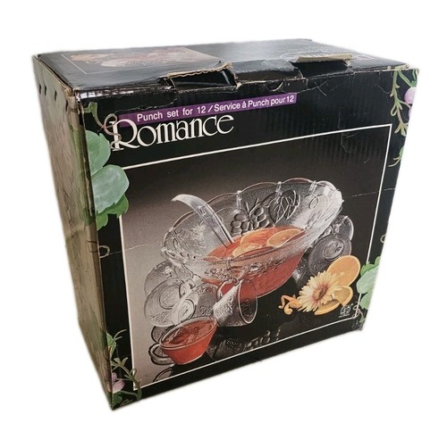 Vintage punch bowl set - vintage,