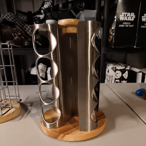 Revolving spice rack jars - revolving,