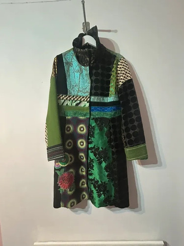 Desigual wool mix - coat, green