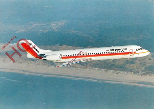 Picture postcard air europe - postcard;,
