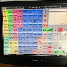 Epos Till System  Touch Screen
