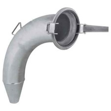 Slurry Italian Female 6" Over Hedge 90 Bend Slurry Tanker Redrock Major Abbey