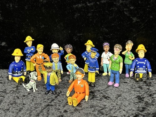 Fireman sam action figures - fireman,