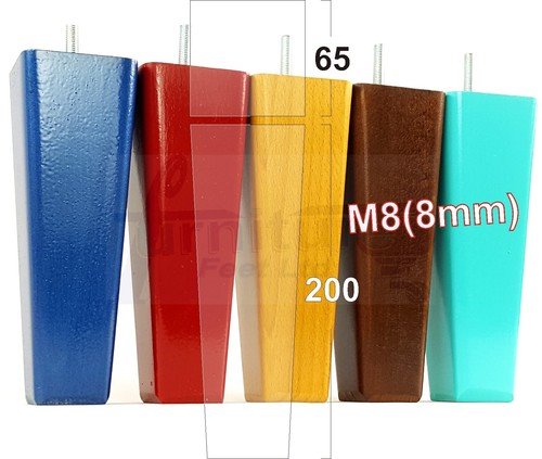 Wooden furniture legs 200mm - legs,