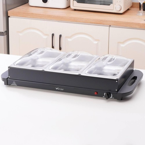 Pan buffet server x - 3-pan,