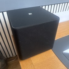 KEF Kube 1 Active Subwoofer Black No Power (Parts)